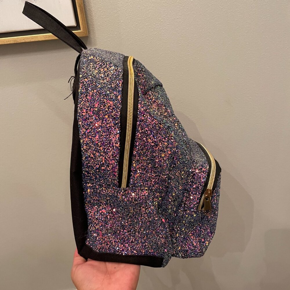 Stylelab Small Glitter Backpack - Picture 3 of 7